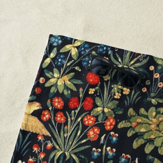 Middeleeuwse Renaissance Tapestry Herders en Schap Strandlaken (In situ)