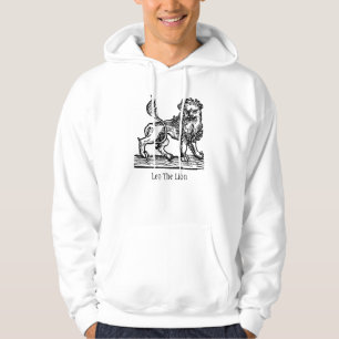Middeleeuwse renaissance Zodiac Symbool Leo de Lee Hoodie