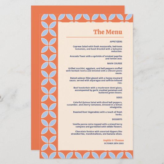 Middeleeuwse retro bruiloft (Voorkant / Achterkant)