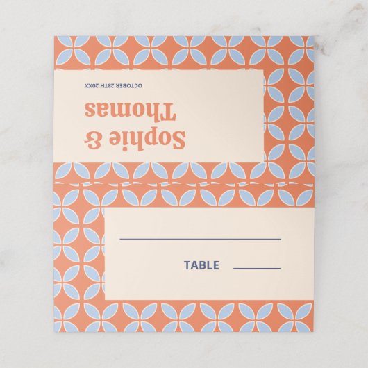 Middeleeuwse retro bruiloft (Buitenkant ongevouwen)