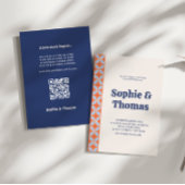 Middeleeuwse retro bruiloft kaart