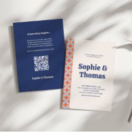 Middeleeuwse retro bruiloft kaart