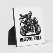 Middeleeuwse ridder fotoplaat (Voorkant)