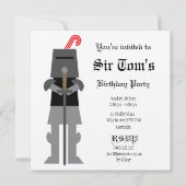 Middeleeuwse Ridder Kaart (Voorkant)