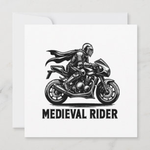 Middeleeuwse ridder kaart