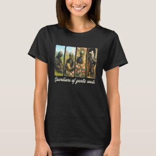 Middeleeuwse Ridder Kat Liefhebber Beschermers Van T-shirt