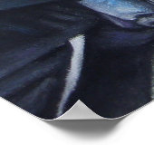 middeleeuwse ridder over paarden historische kunst poster (Hoek)