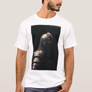 Middeleeuwse ridder ridderlijkheid in de schaduwen t-shirt