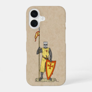 Middeleeuwse Ridder Vroeg 13e Eeuw Case-Mate iPhon iPhone 16 Hoesje