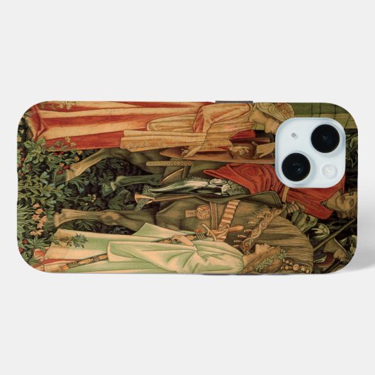 Middeleeuwse Ridders van de Ronde Tafel Case-Mate iPhone Case (Achterkant (horizontaal))