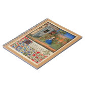 middeleeuwse rozen tuin notitieboek (Linkerzijde)