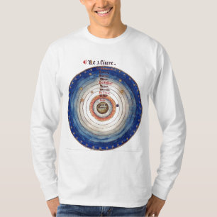 middeleeuwse scheikunde Alchemie Astronomie Astrol T-shirt