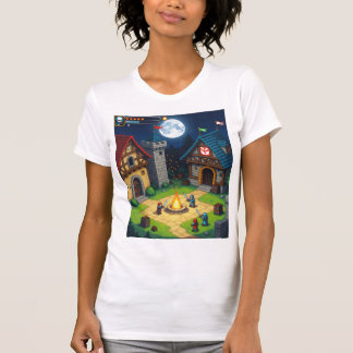 middeleeuwse verzameling t-shirt