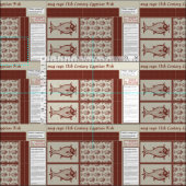Middeleeuwse vis mok mats stof (Delen)