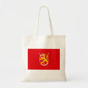 Middeleeuwse vlag van Finland Tote Bag