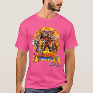 Middeleeuwse waanzin flipperkast t-shirt