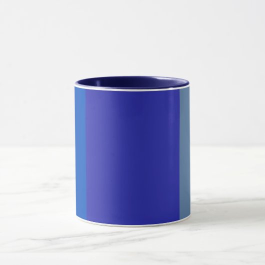 Middelgroot blauw- Sterk blauw- Grayish azure Mok (Midden)