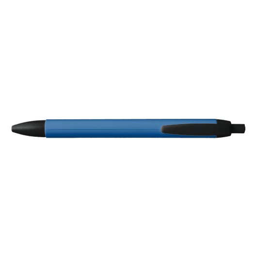 Middelgroot elektroblauw zwarte inkt pen (Achterkant)