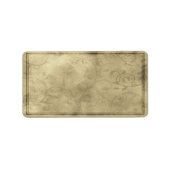 Middelgroot horizontaal Romantisch apothekersetike Etiket (Voorkant)