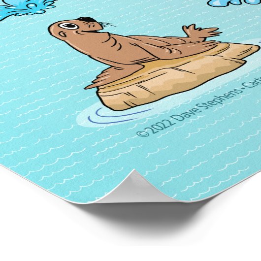 Middelgroot SoCal-Poster Poster (Hoek)