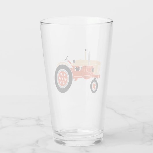 middelgroot tractorglas glas (Achterkant)