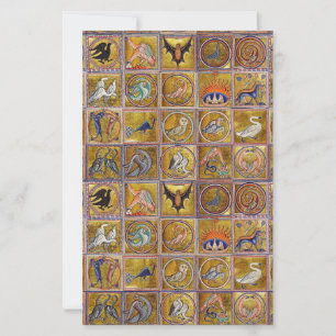 MIDDELGROTE BESTIJDIGE, FANTASTISCHE DIEREN, GOUDE BRIEFPAPIER