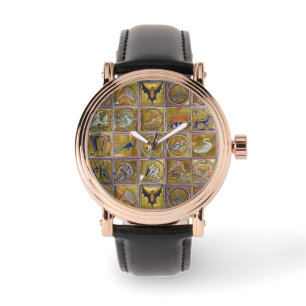 MIDDELGROTE BESTIJDIGE, FANTASTISCHE DIEREN, GOUDE HORLOGE