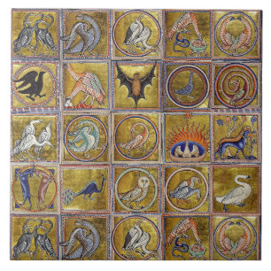 MIDDELGROTE BESTIJDIGE, FANTASTISCHE DIEREN, GOUDE TEGELTJE