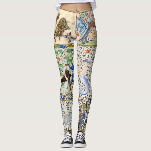 MIDDELGROTE BESTIJDIGE SPEELSTUKKEN LEGGINGS (Voorkant)