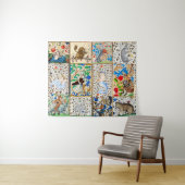 MIDDELGROTE BESTIJDIGE SPEELSTUKKEN WANDKLEED (In Situ (horizontaal))