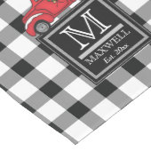 Middelgrote bizarre buffelcontroles |Red Truck Mon Medium Tafelloper (Hoek)