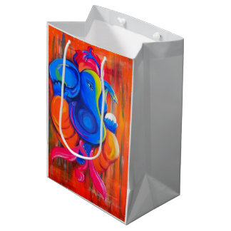Middelgrote cadeautas Fee olifant