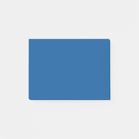 Middelgrote elektroblauwe vaste kleur post-it® notes (Voorkant)