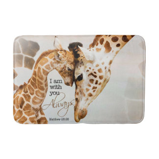 Middelgrote girafbadmat badmat