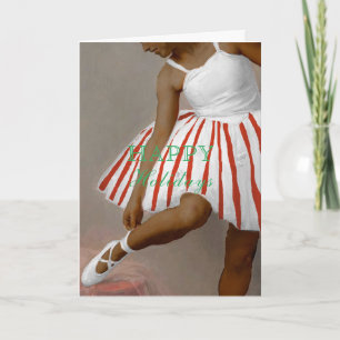Middelgrote huid Ballerina Peppermint Tutu Kaart