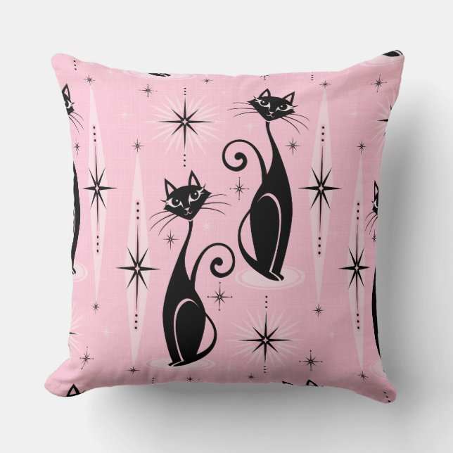 Middelgrote middeleeuwse atoomkatten met middelhog kussen (Voorkant)