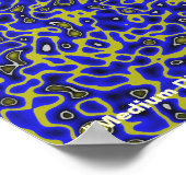 Middelgrote moeilijkheid Maze #08bg Poster (Hoek)