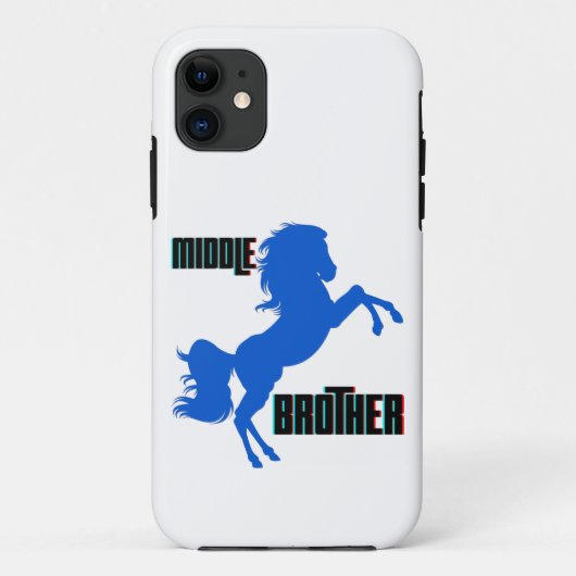 Middelgrote paardenfok Case-Mate iPhone case (Achterkant)