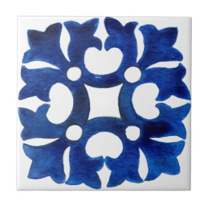 Middellandse-tegels, majolica, Siciliaanse stijl Tegeltje