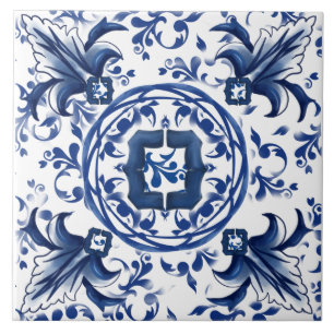 Middellandse-tegels, Siciliaanse tegels, majolica Tegeltje