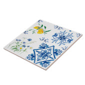 Middellandse-tegels, Siciliaanse tegels, majolica Tegeltje (Zijkant)