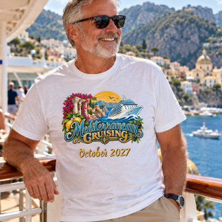 Middellandse Zee Cruisen T-shirt