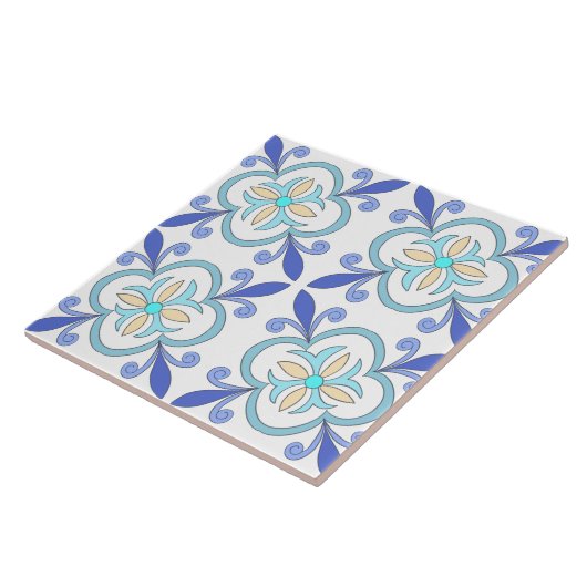 Middellandse Zee,Portugese tegels Tegeltje (Zijkant)