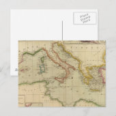 Middellandse-Zeegebied 6 Briefkaart (Voorkant / Achterkant)