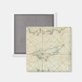 Middellandse-Zeegebied Zee 4 Magneet (Voorkant / Achterkant)