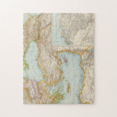 Middellandse-Zeekaart Legpuzzel (Verticaal)