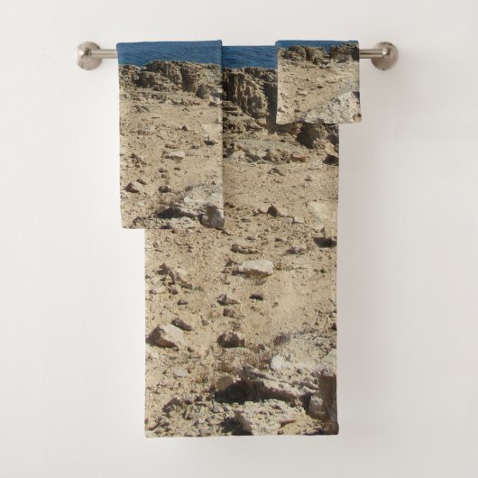 Middellandse-Zeelandschap Bad Handdoek (Insitu)