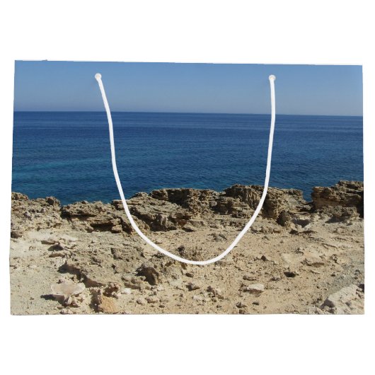 Middellandse-Zeelandschap Groot Cadeauzakje (Achterkant)