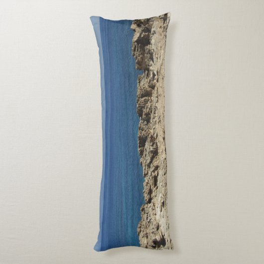 Middellandse-Zeelandschap Lichaamskussen (Achterkant (Verticaal))