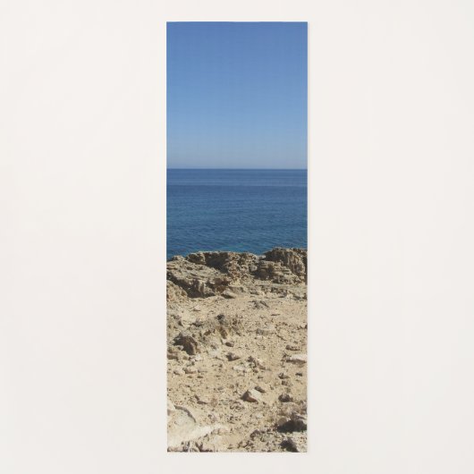 Middellandse-Zeelandschap Yogamat (Voorkant)